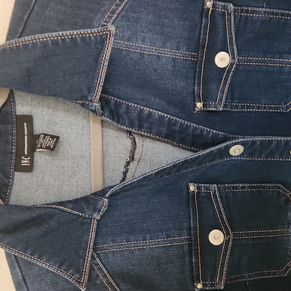 Denim Button-Up Dress - Picture 2 of 4